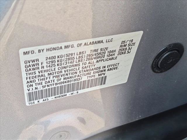 Used 2019 Honda Passport Elite image 16