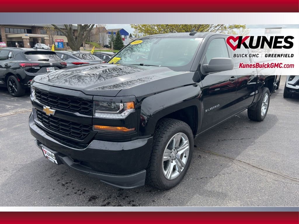 Used 2018 Chevrolet Silverado 1500 Custom w/ Custom Value Package AWD/4WD image 11