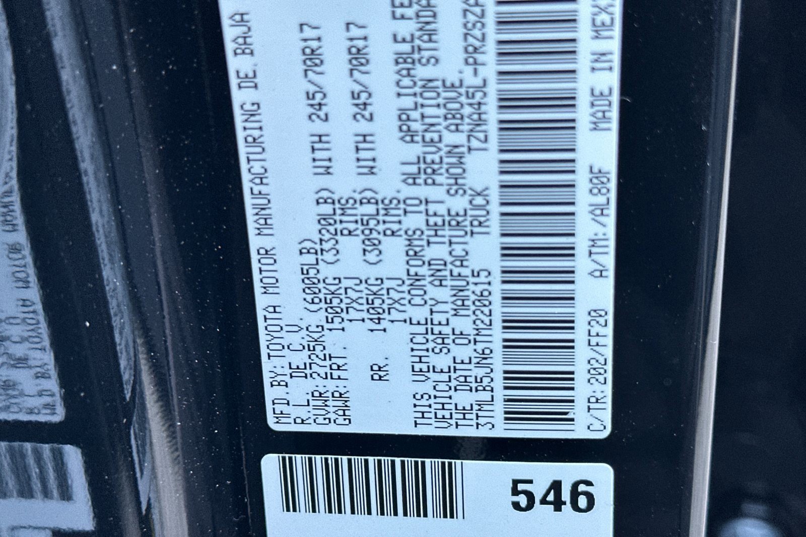 New 2026 Toyota Tacoma SR5 image 33