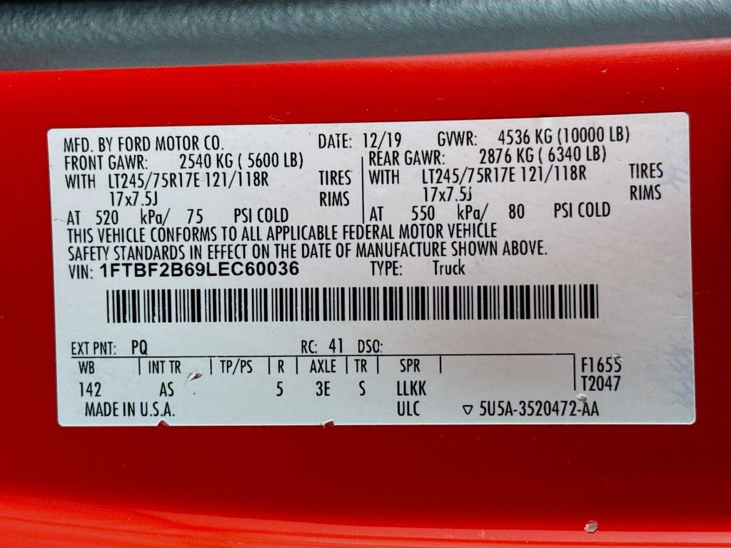 Used 2020 Ford F250 XL w/ Power Equipment Group image 28