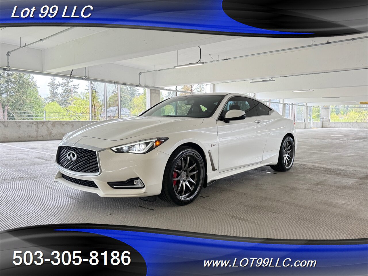 Used 2017 INFINITI Q60 Red Sport 400 image 3