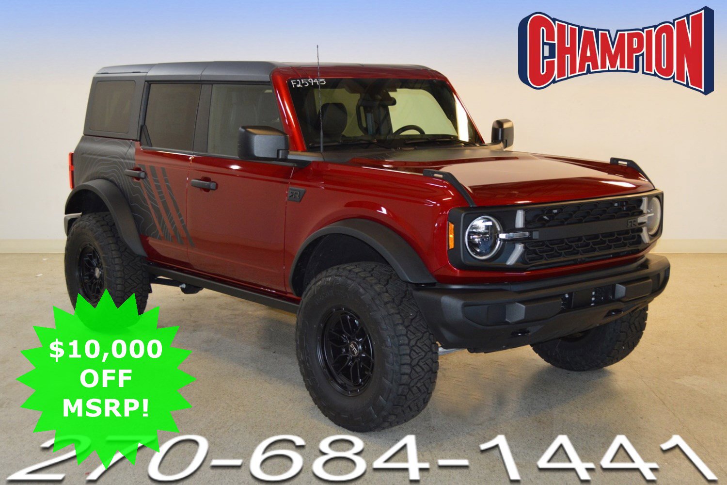 New 2025 Ford Bronco Big Bend AWD/4WD image 1