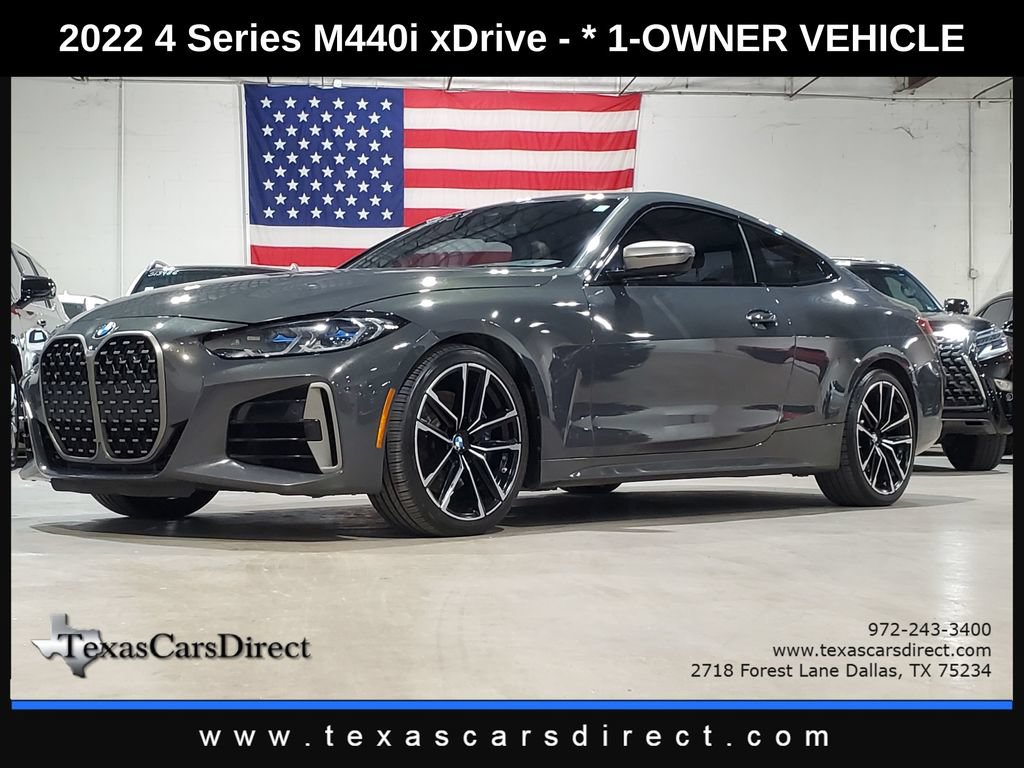 Used 2022 BMW 440i xDrive Coupe w/ Premium Package AWD/4WD 360° Tour
