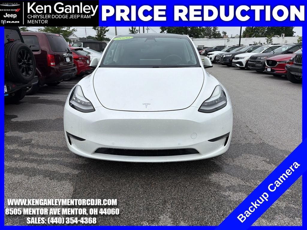 Used 2020 Tesla Model Y Long Range AWD/4WD image 2