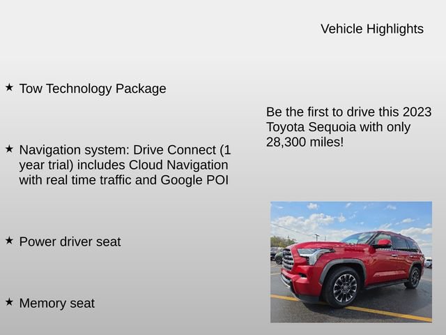 Used 2023 Toyota Sequoia Limited AWD/4WD image 7
