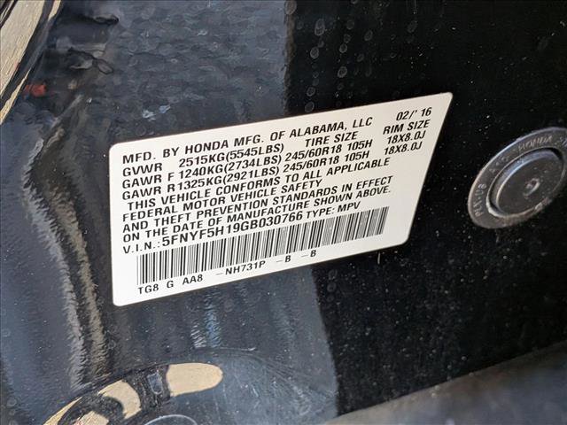 Used 2016 Honda Pilot LX image 15