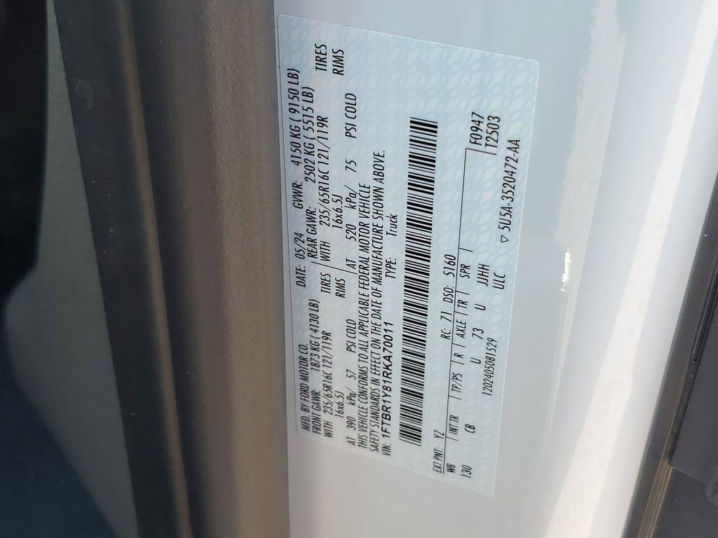 Used 2024 Ford Transit 250 Low Roof w/ Exterior Upgrade Package image 20