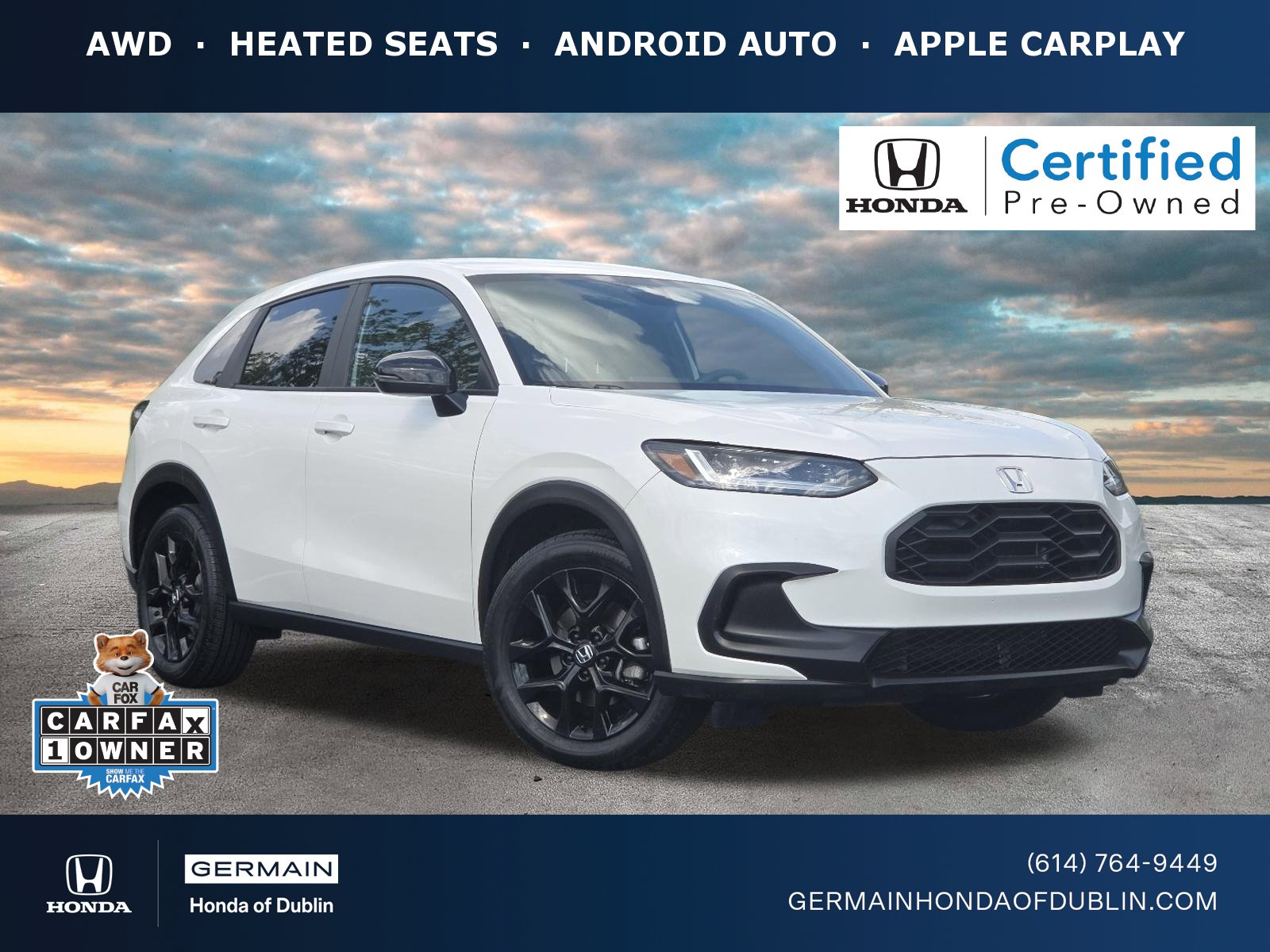 Certified 2024 Honda HR-V Sport