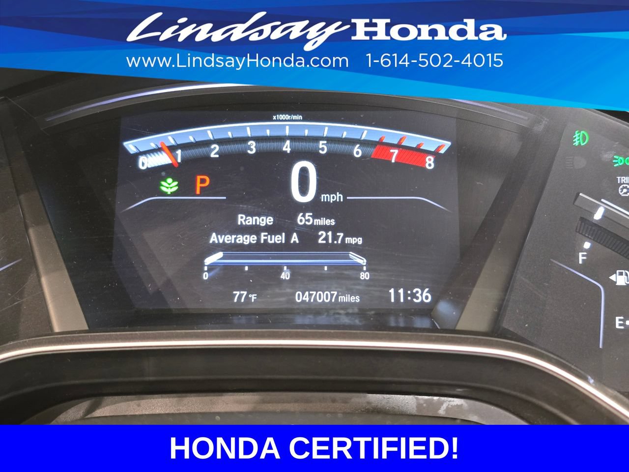 Certified 2021 Honda CR-V EX-L image 15
