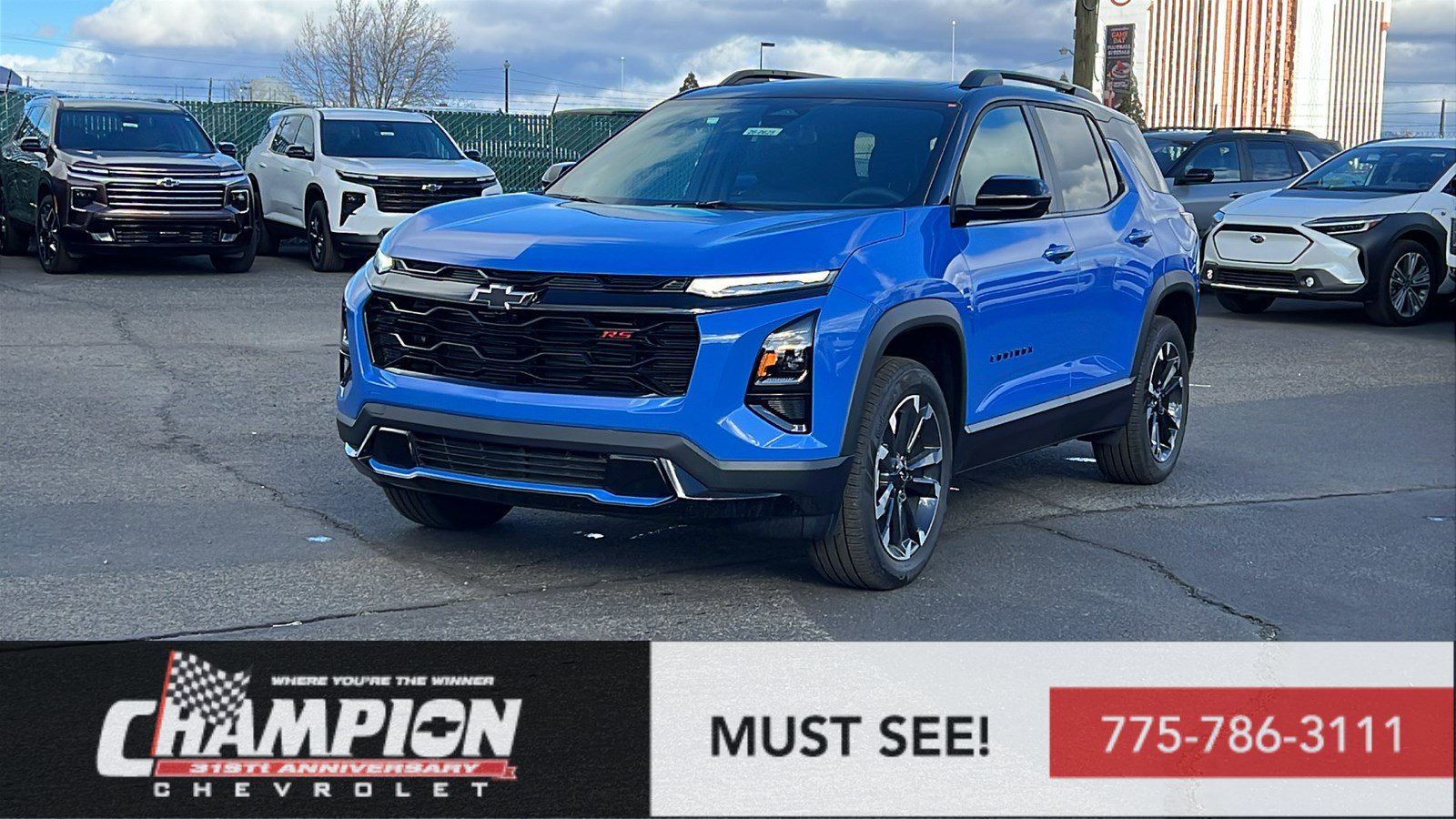 New 2026 Chevrolet Equinox RS w/ Convenience Package III AWD/4WD image 1