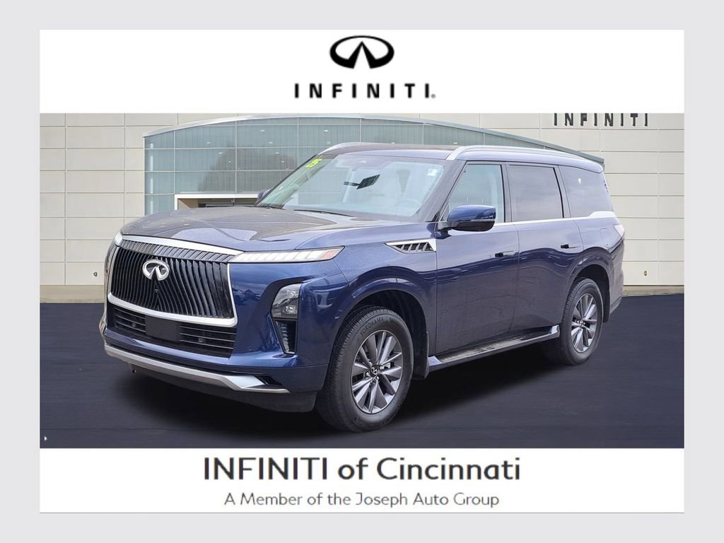 Certified 2025 INFINITI QX80 Pure w/ Cargo Package
