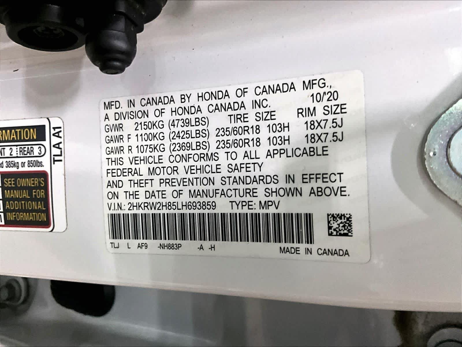 Used 2020 Honda CR-V EX-L image 34