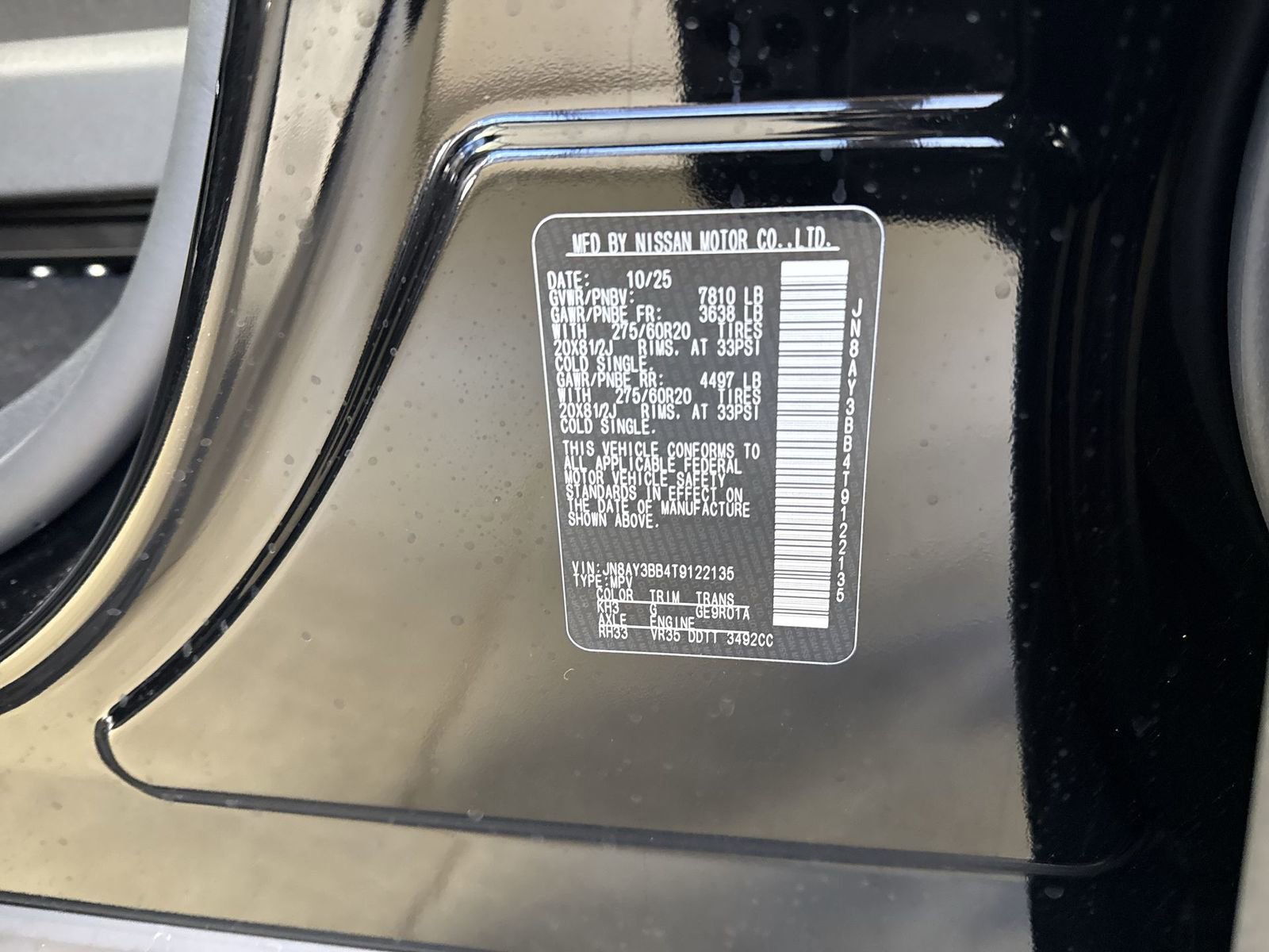 New 2026 Nissan Armada SL w/ Captain's Chari Seat Package image 38