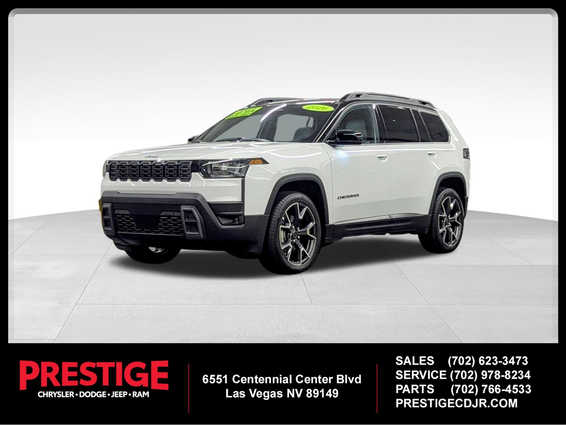 Used 2026 Jeep Cherokee Overland AWD/4WD 360° Tour