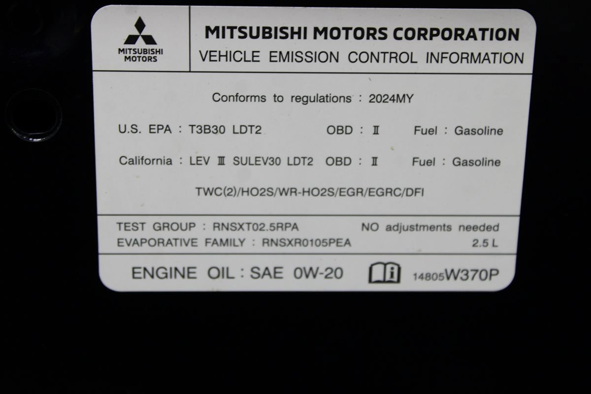 Used 2024 Mitsubishi Outlander SE Black Edition FWD image 51