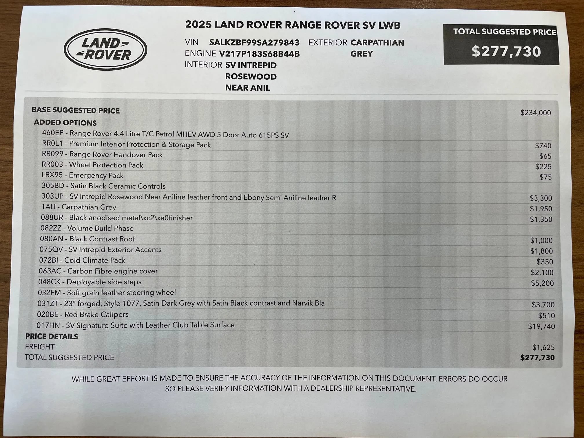 Used 2025 Land Rover Range Rover SV AWD/4WD image 39