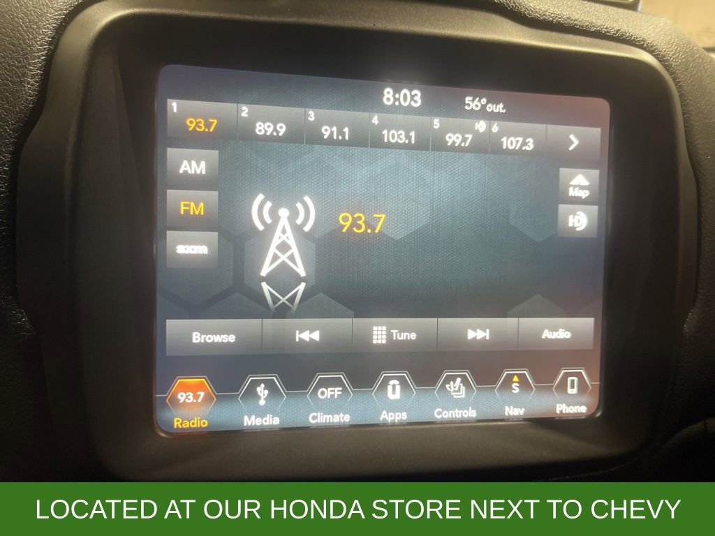 Used 2019 Jeep Renegade Trailhawk w/ UConnect 8.4 Nav Group image 17