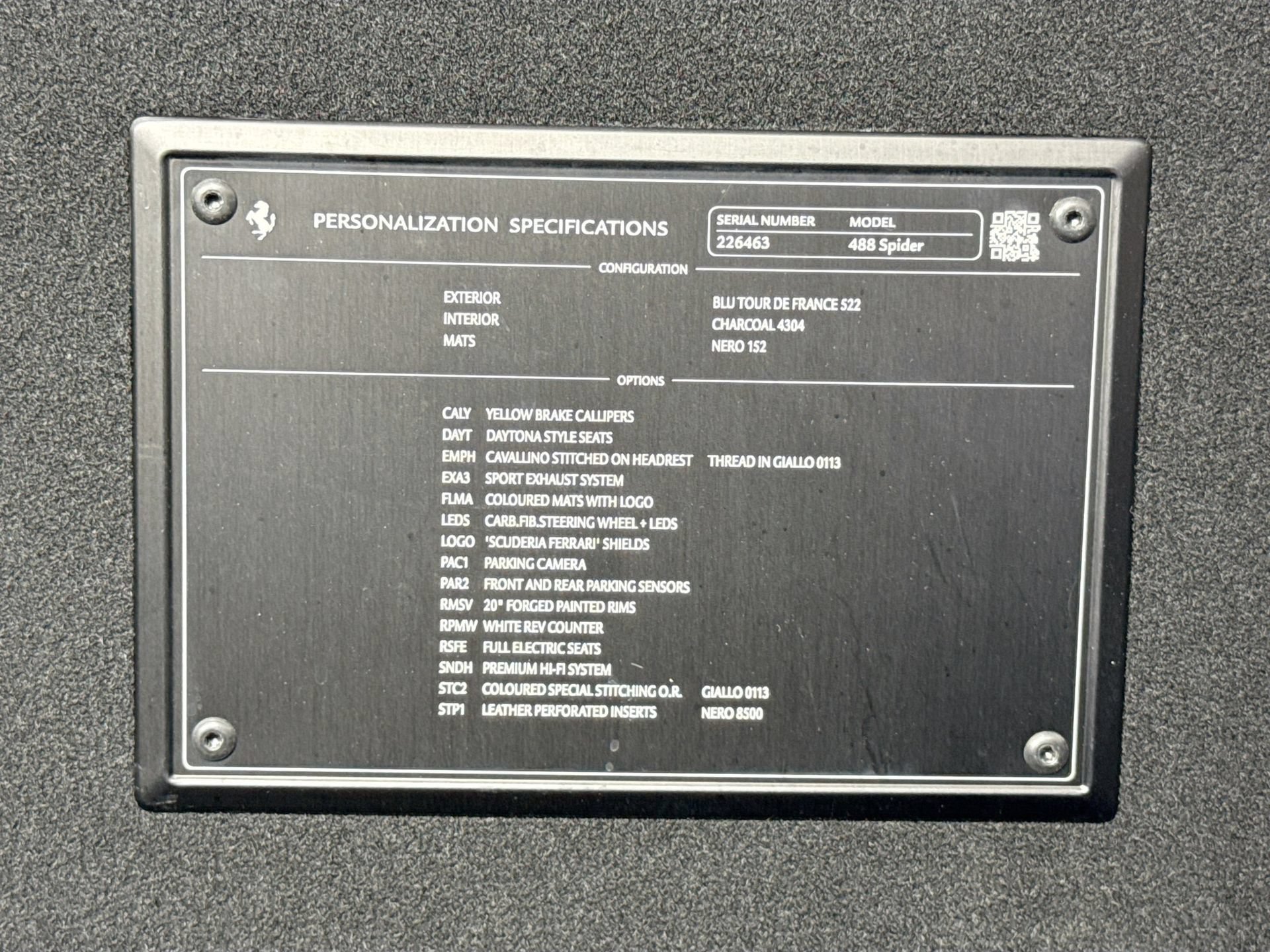 Certified 2017 Ferrari 488 Spider RWD image 28