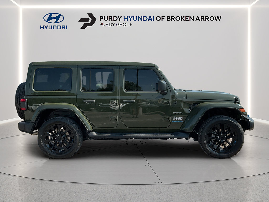 Used 2023 Jeep Wrangler Unlimited Sahara w/ Cold Weather Group AWD/4WD image 2