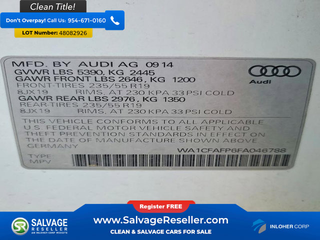 Used 2015 Audi Q5 2.0T Premium AWD/4WD image 17