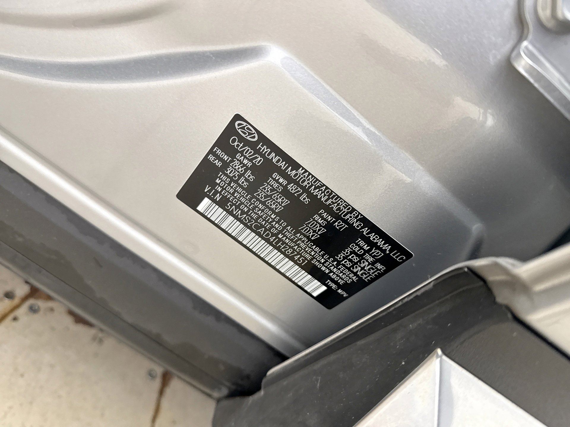 Used 2020 Hyundai Santa Fe SE image 19