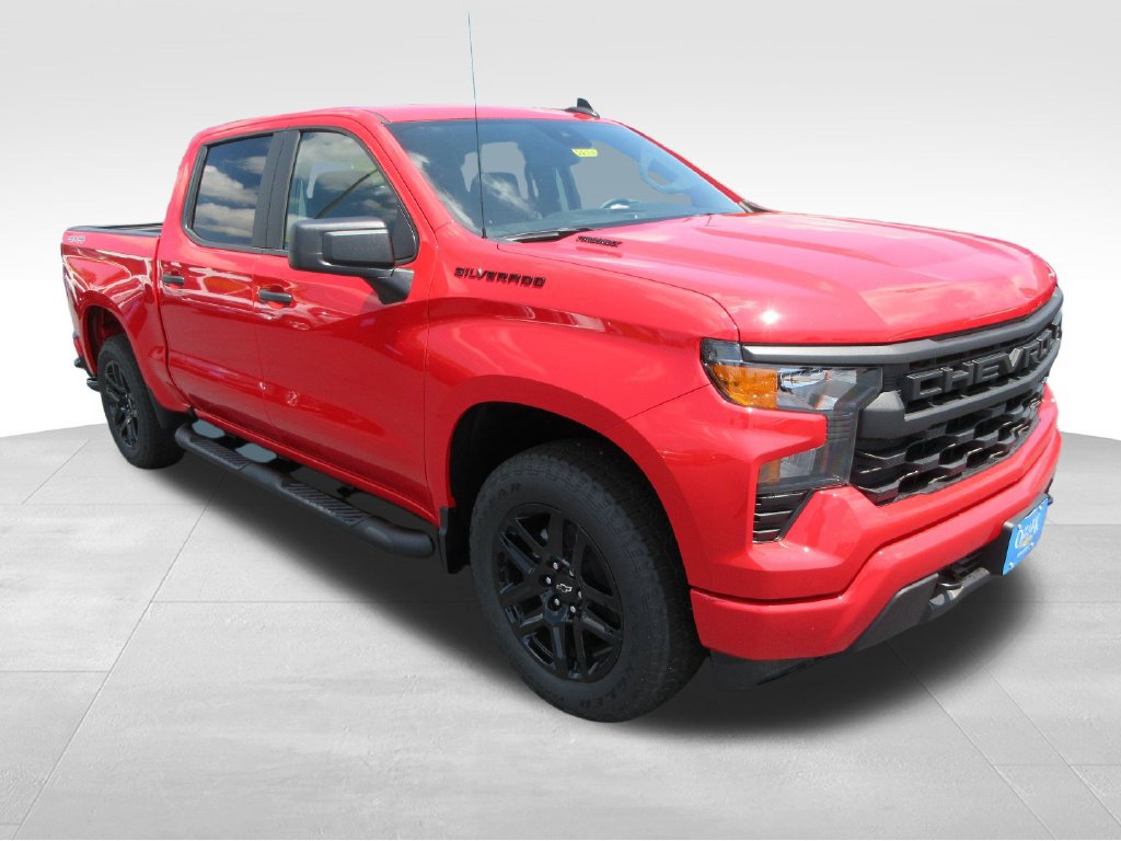 New 2026 Chevrolet Silverado 1500 Custom w/ Turbomax Blackout Package AWD/4WD image 7