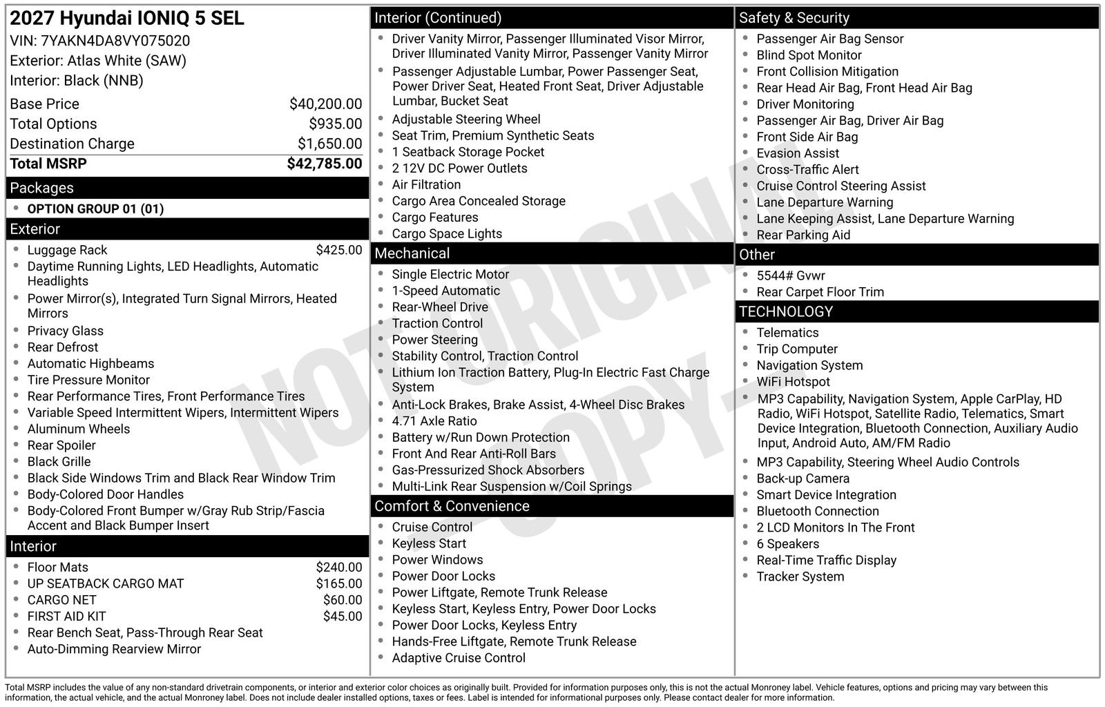 New 2027 Hyundai Ioniq 5 SEL RWD image 23