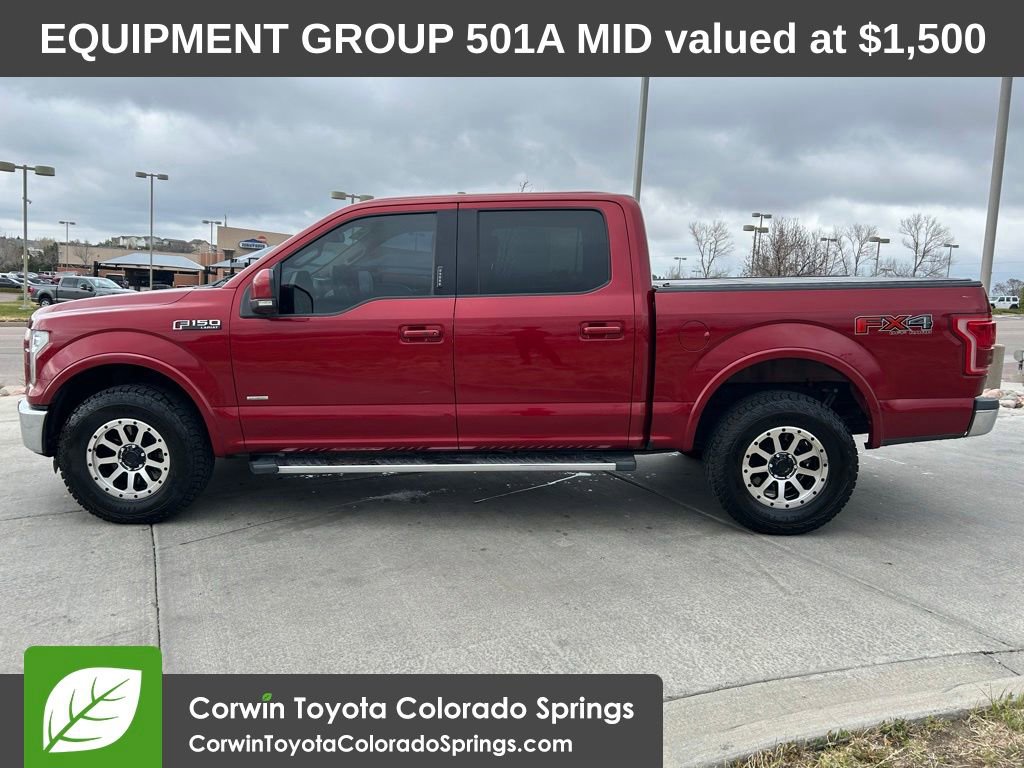 Used 2015 Ford F150 Lariat w/ Equipment Group 501A Mid AWD/4WD image 5