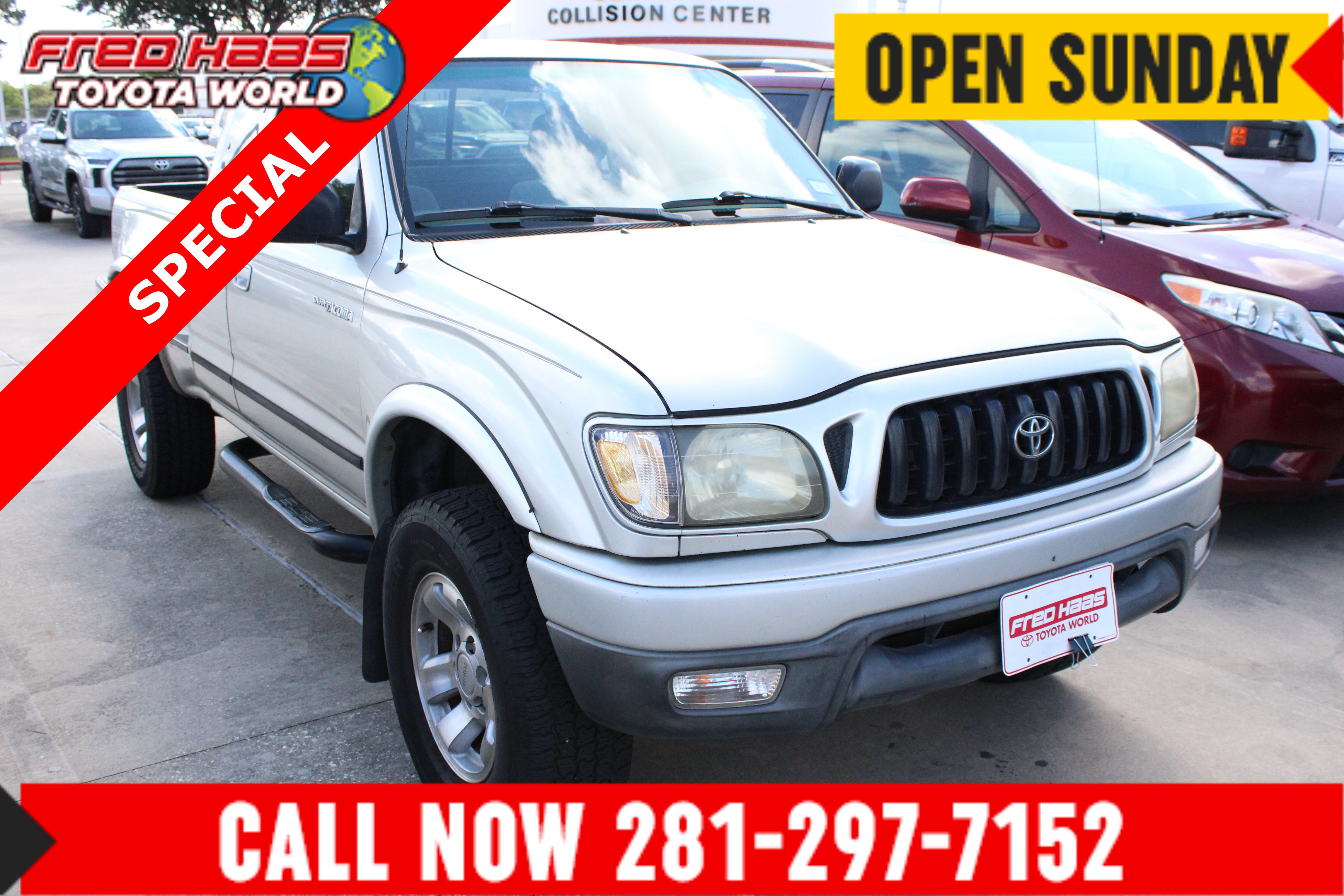 Used 2001 Toyota Tacoma PreRunner w/ SR5 Pkg w/ Color-Keyed Pkg