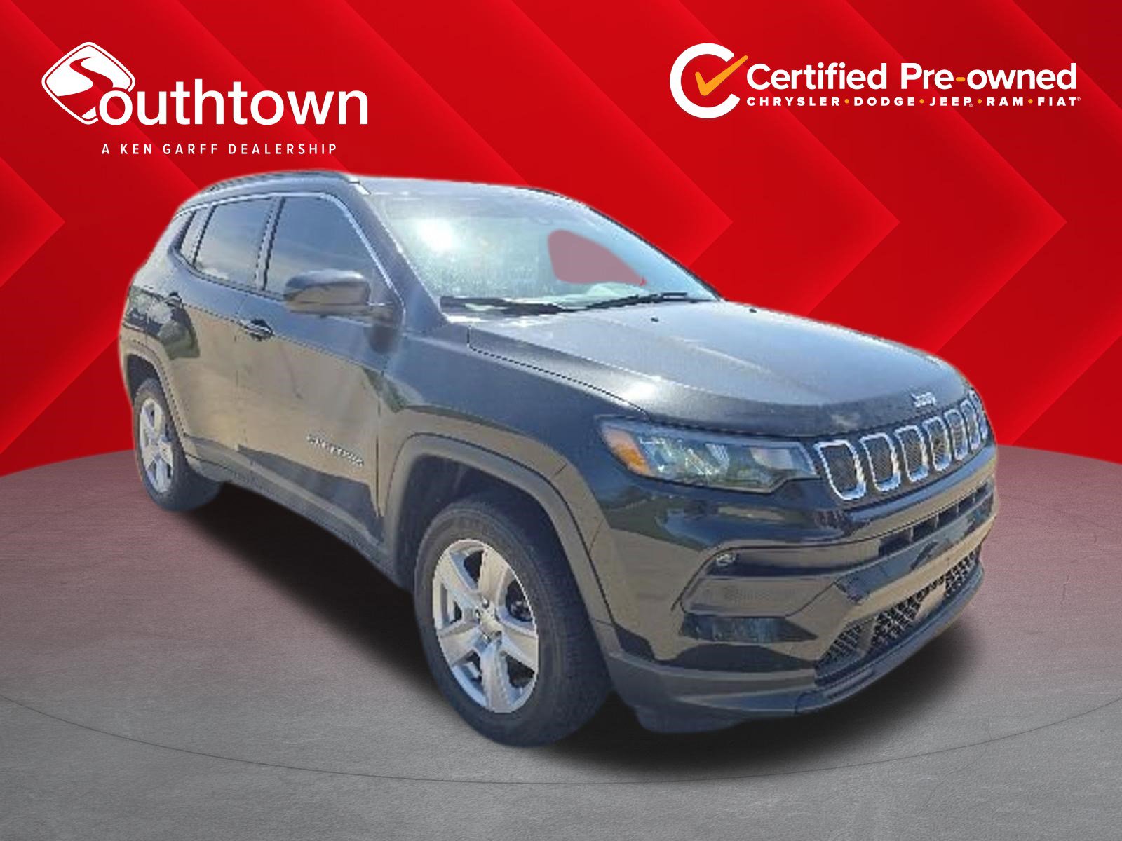 Certified 2022 Jeep Compass Latitude w/ Sun and Sound Group AWD/4WD image 1