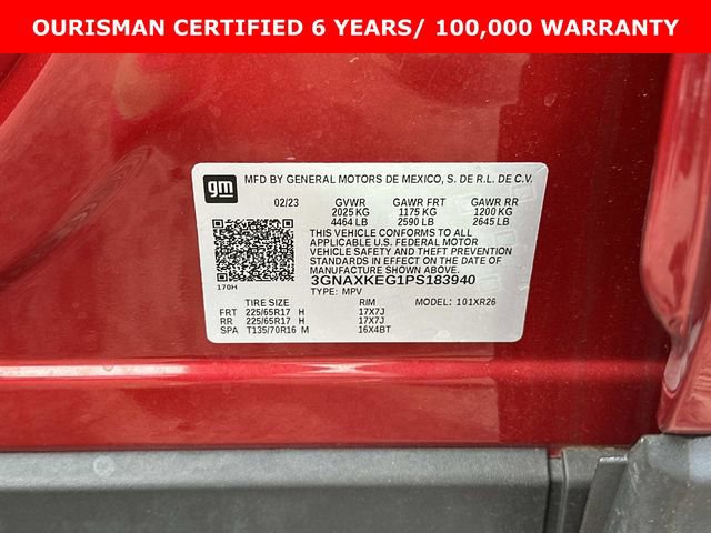Certified 2023 Chevrolet Equinox LT FWD image 30
