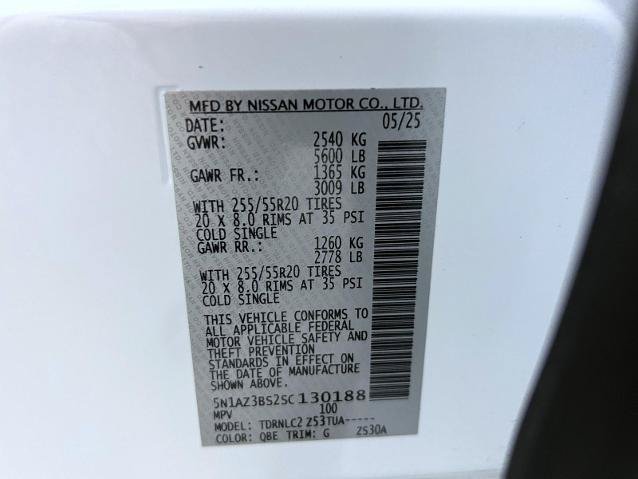Certified 2025 Nissan Murano SV AWD/4WD image 25