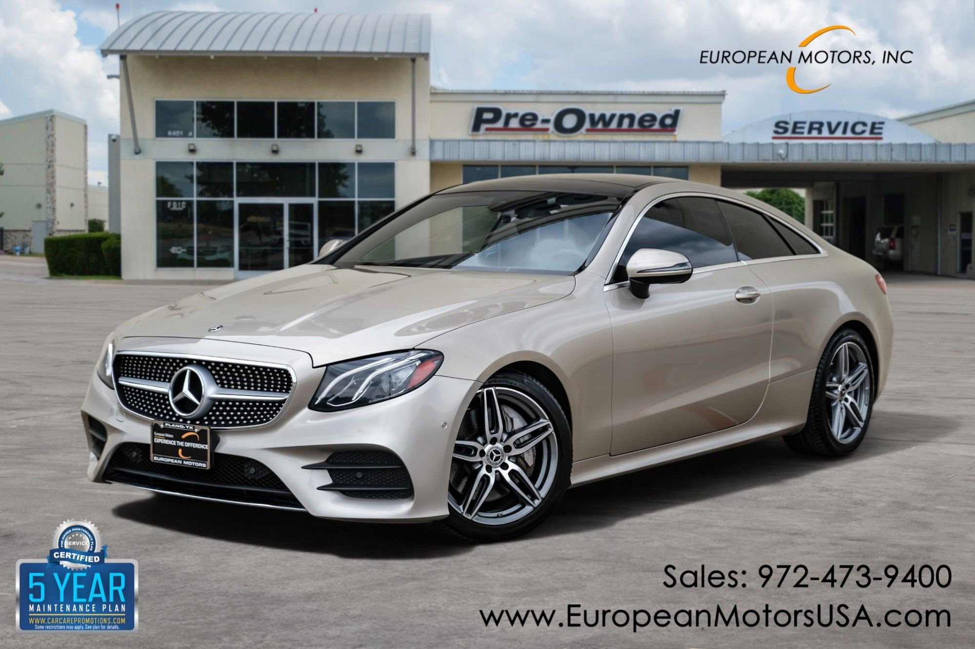 Used 2018 Mercedes-Benz E 400 Coupe w/ Premium 1 Package