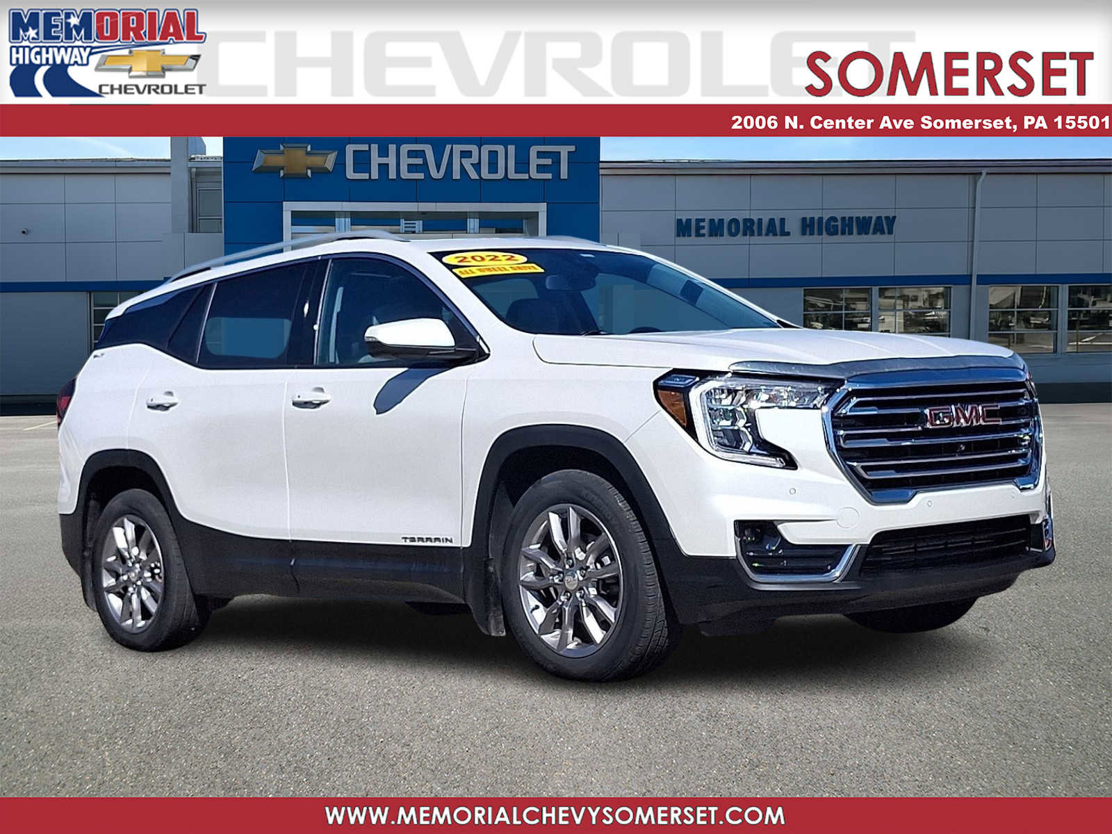 Used 2022 GMC Terrain SLT w/ Tech Package