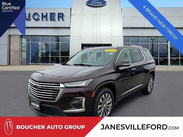 Used 2023 Chevrolet Traverse Premier w/ LPO, Floor Liner Package AWD/4WD image 1