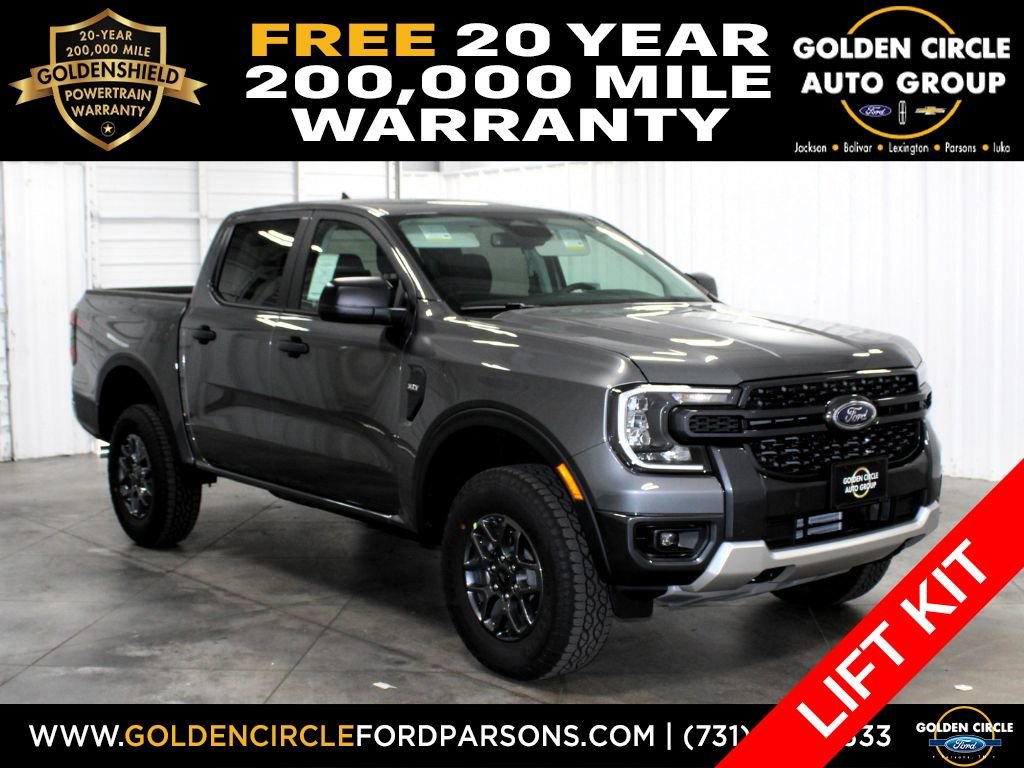 New 2025 Ford Ranger XLT w/ FX4 Off-Road Package