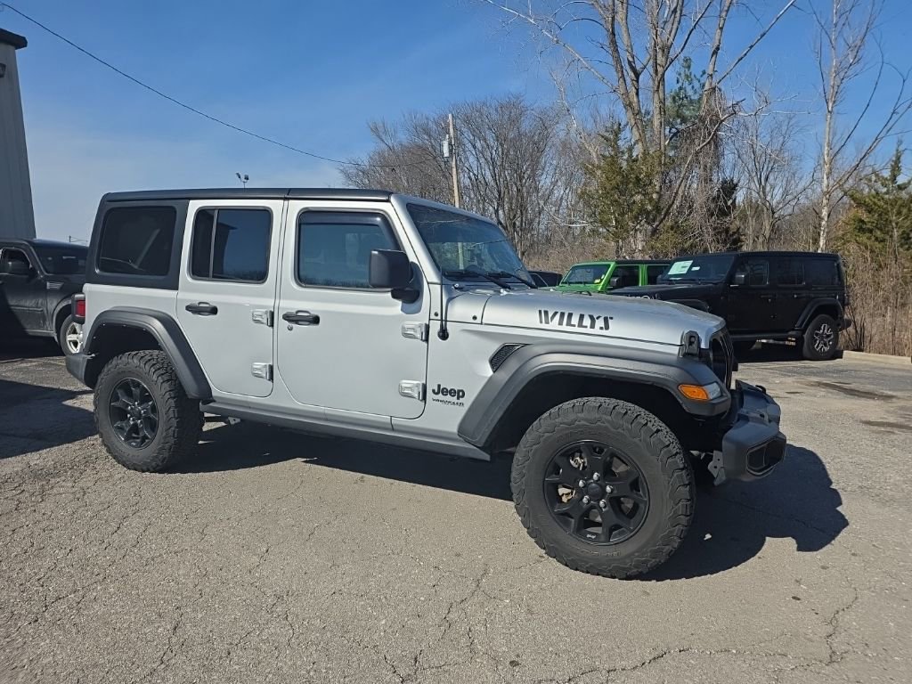 Used 2022 Jeep Wrangler Unlimited Willys image 9
