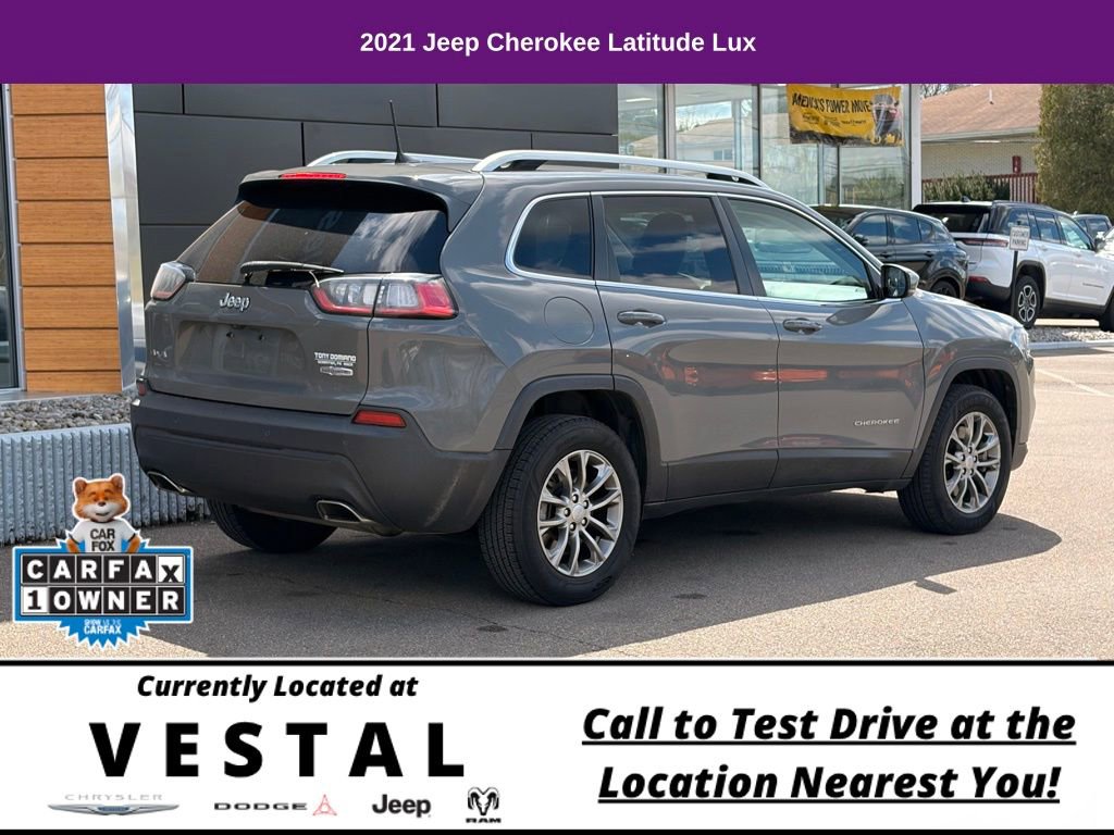 Used 2021 Jeep Cherokee Latitude Lux w/ Comfort/Convenience Group AWD/4WD image 7