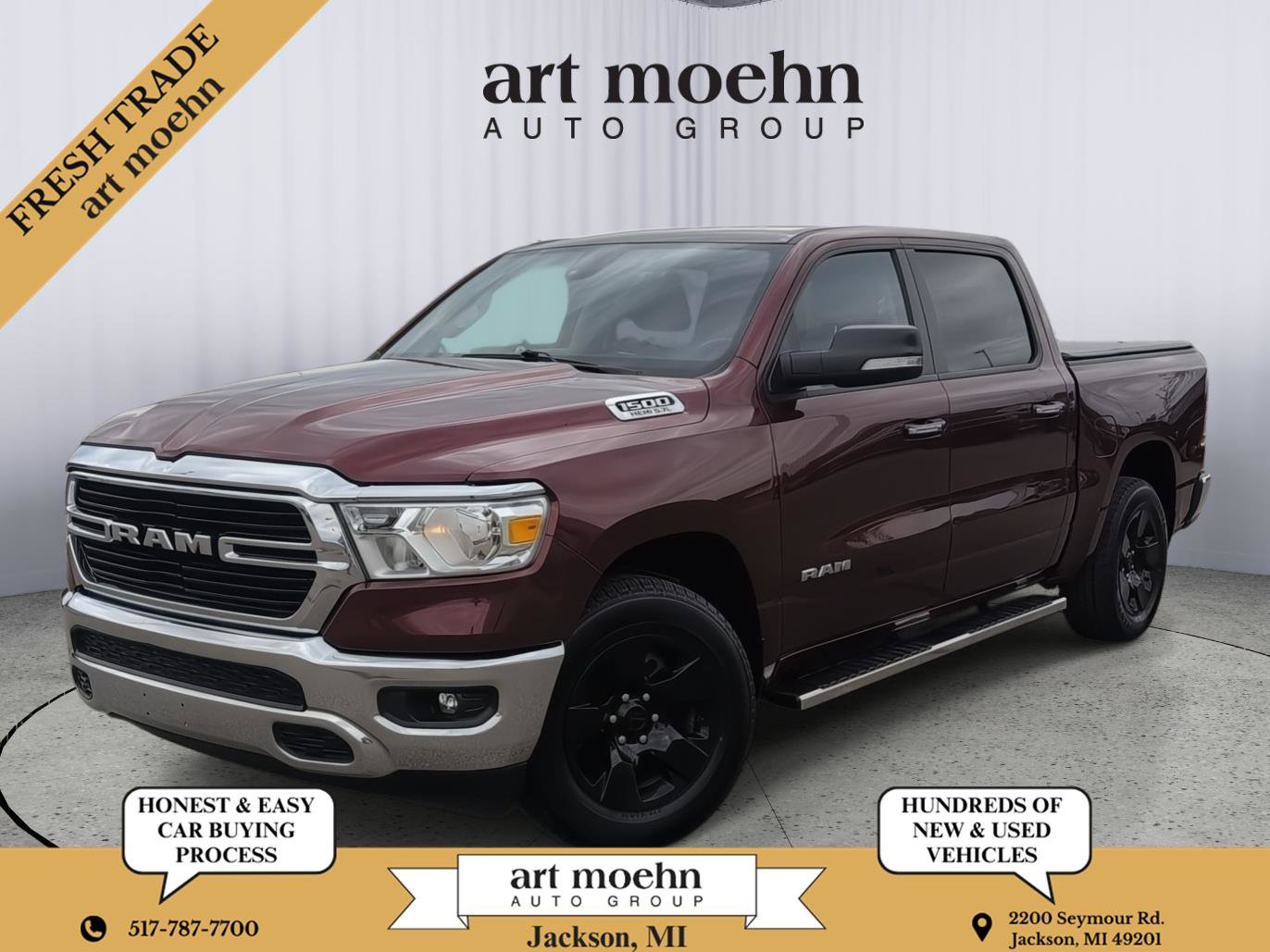 Used 2020 RAM 1500 Big Horn AWD/4WD image 1