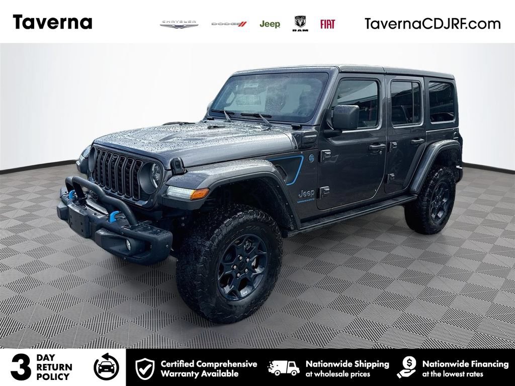 Used 2023 Jeep Wrangler Unlimited Rubicon 4xe