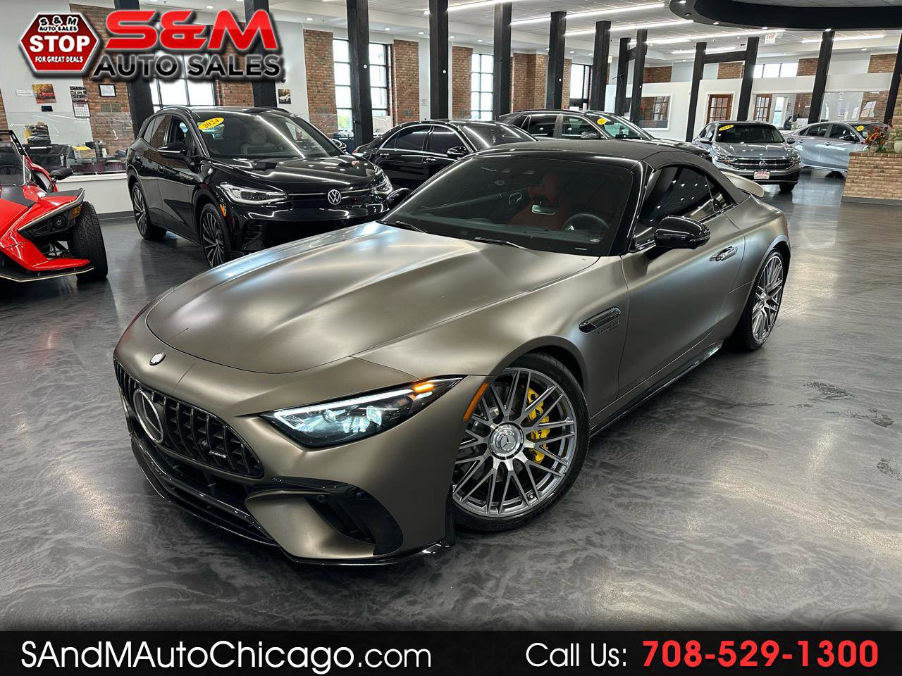 Used 2022 Mercedes-Benz SL 63 AMG 4MATIC w/ AMG Aerodynamic Package