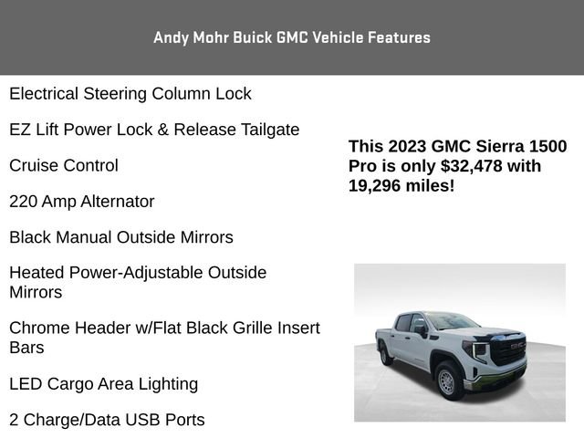Used 2023 GMC Sierra 1500 Pro w/ Pro Value Package image 15