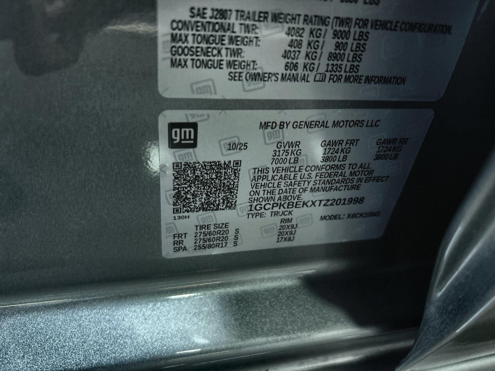 New 2026 Chevrolet Silverado 1500 Custom AWD/4WD image 39