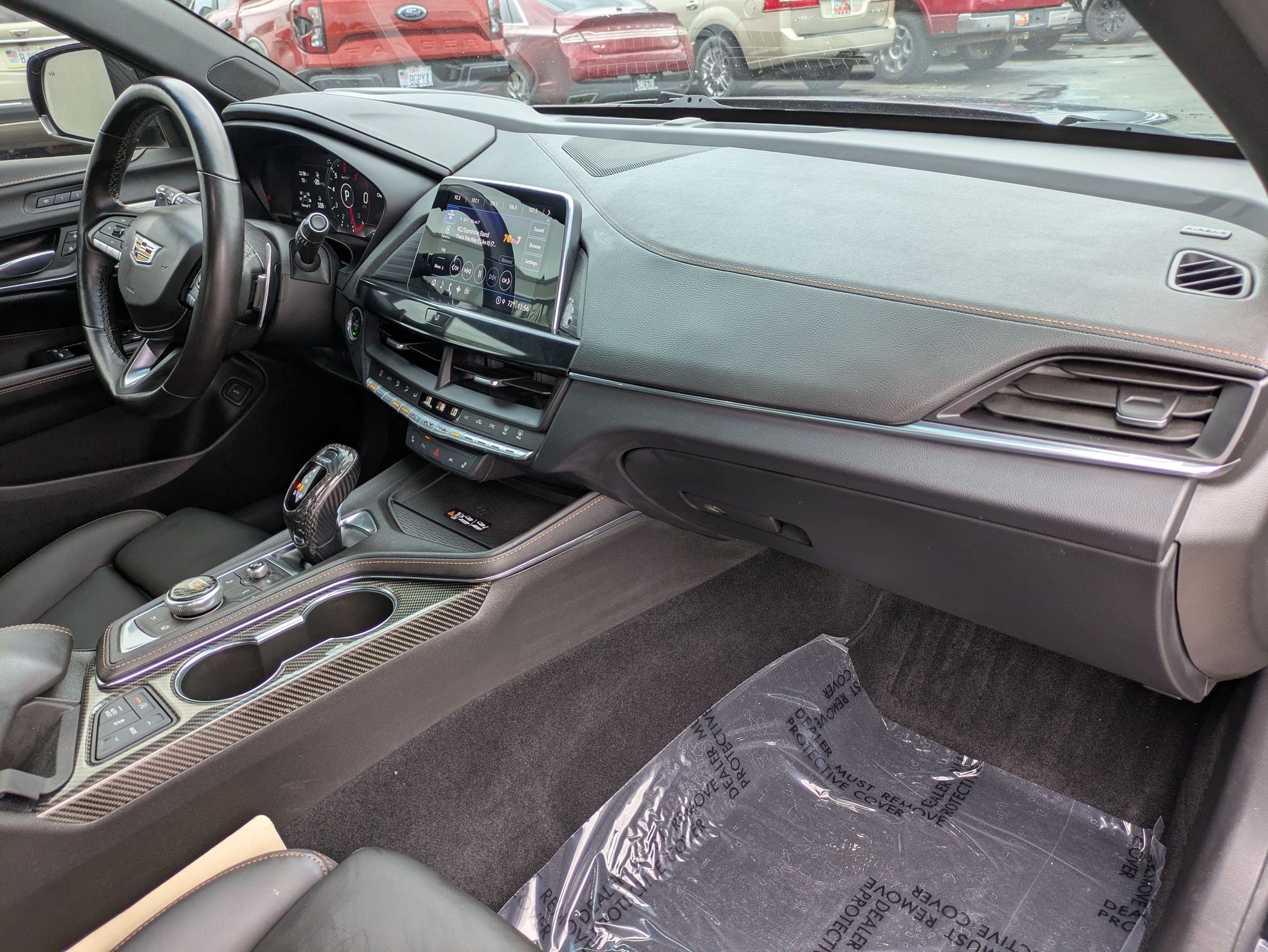 Used 2024 Cadillac CT4 V w/ LPO, ONYX Package AWD/4WD image 31