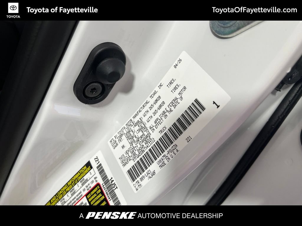 New 2026 Toyota Tundra Platinum w/ TRD Off-Road Package AWD/4WD image 23