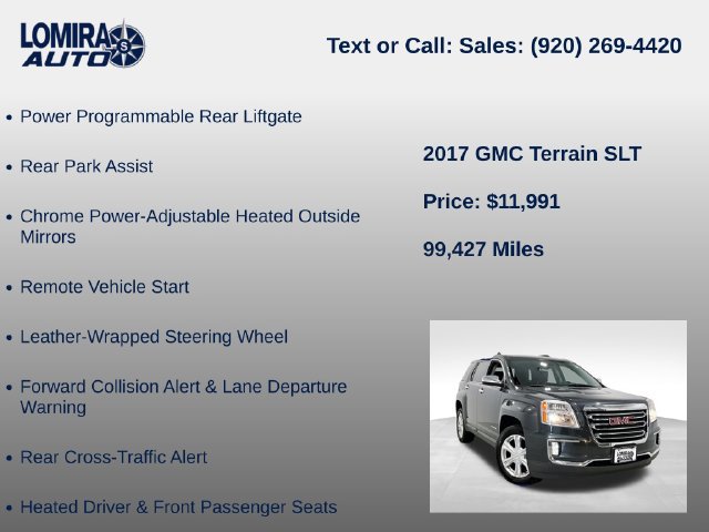 Used 2017 GMC Terrain SLT w/ Open Road Package AWD/4WD image 33