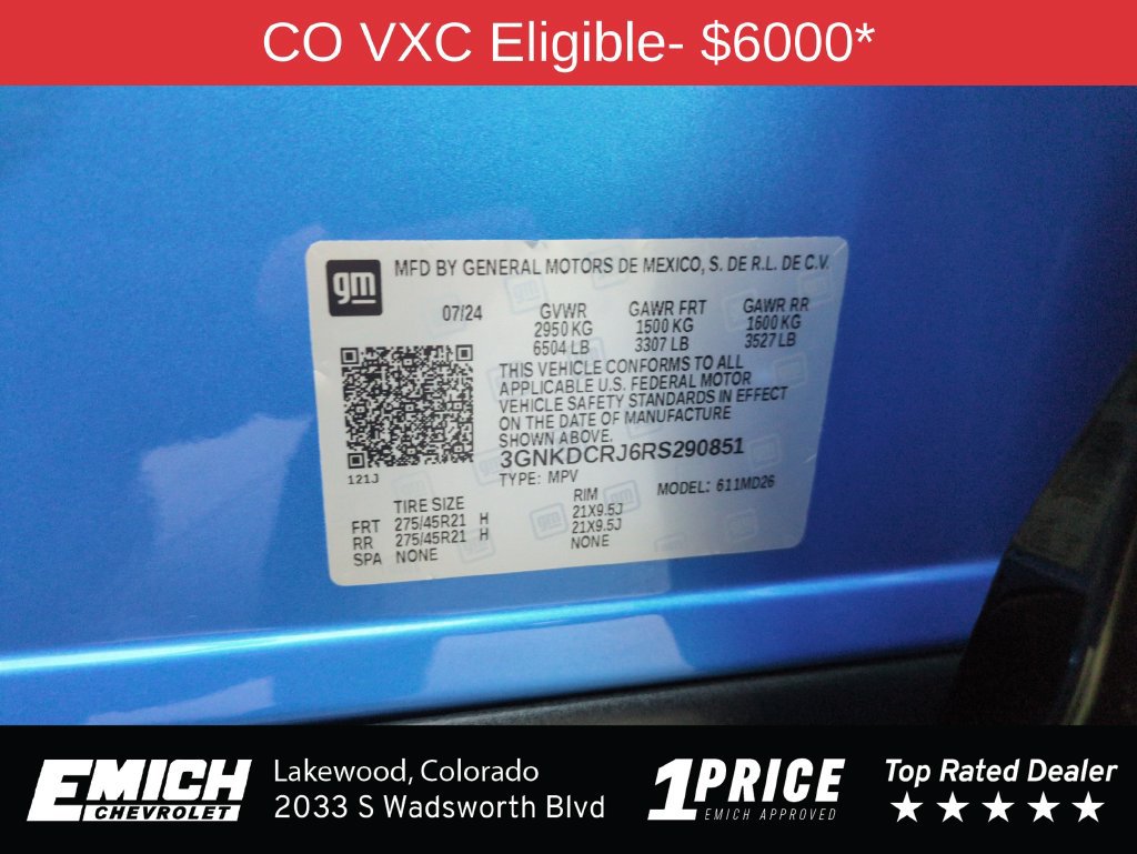 Used 2024 Chevrolet Blazer EV RS AWD/4WD image 29