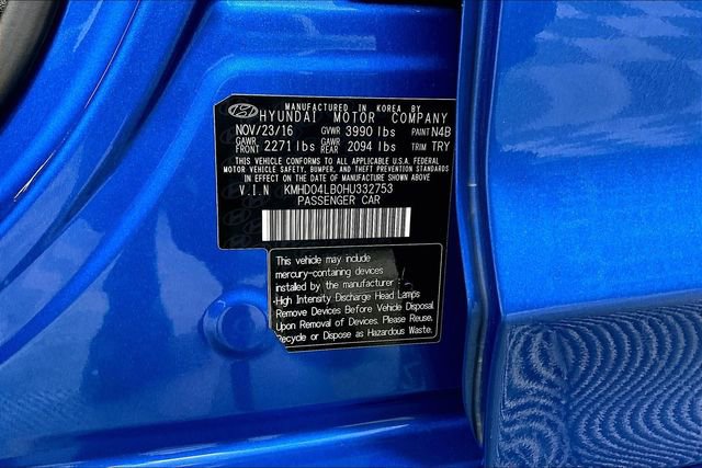 Used 2017 Hyundai Elantra Sport w/ Cargo Package image 31