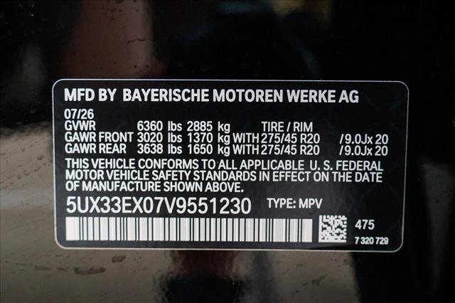 New 2027 BMW X6 M60i AWD/4WD image 26