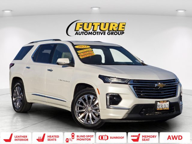 Used 2022 Chevrolet Traverse Premier w/ LPO, Floor Liner Package